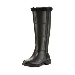 Taryn Rose Abbott Mid Calf Leather Shearling Riding Equestrian Boot Size 6M